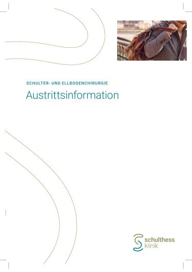 Austrittsinformation Schulter- und Ellbogenchirurgie