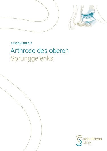 Fusschirurgie: Arthrose Sprunggelenk