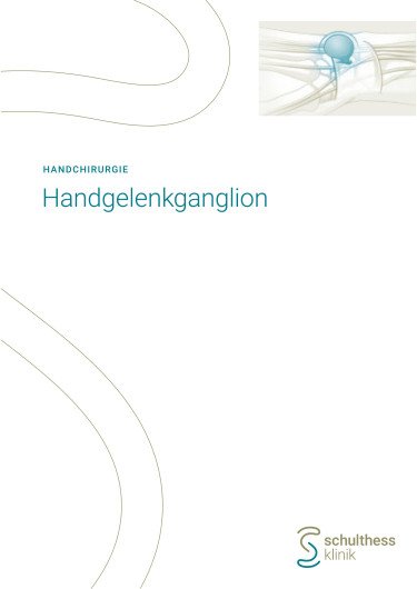 Handchirurgie: Handgelenksganglion