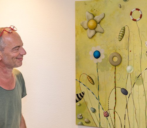 Markus Rey mit Kunst