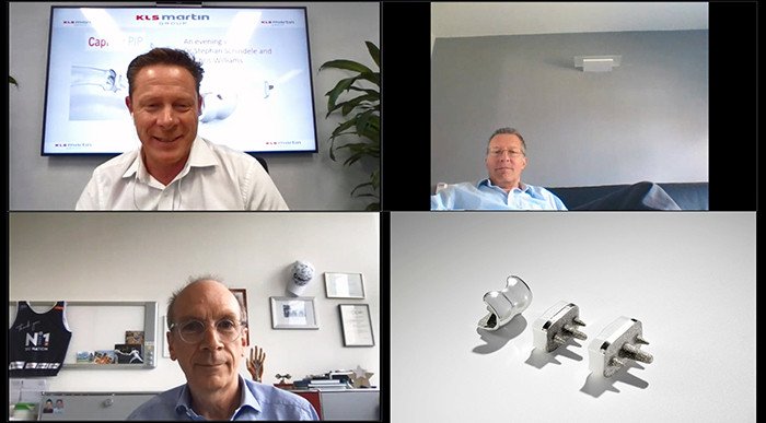 Bildschirmfoto Videokonferenz