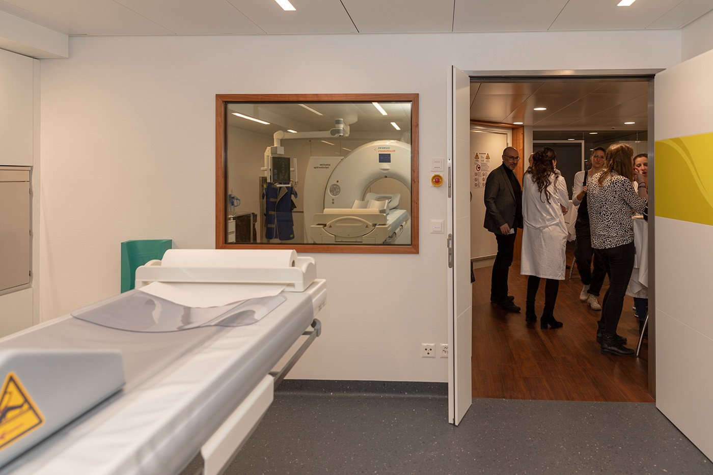 Blick aus dem CT in der Schulthess Klinik