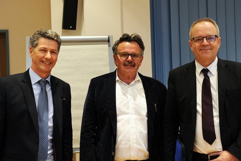 Initiatoren der Multizenter-Studie zur Lumbalstenose: François Porchet, Schulthess Klinik, Johann Steurer, Horten-Zentrum, Jürg Hodler, Universitätsspital Zürich
