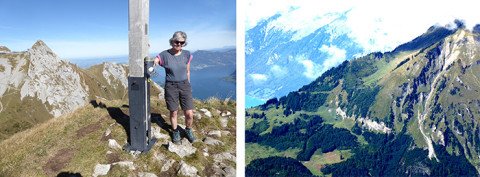 Patientin genesen wieder auf Wanderung
