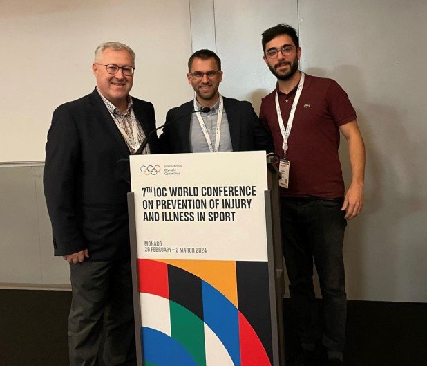 IOK-Weltkonferenz Gruppenbild Schulthess Klinik mit Dr. Mario Bizzini, PhD