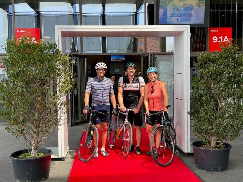 Mit dem Velo von Zürich nach St. Gallen zum Schweizerischen Orthopädenkongress