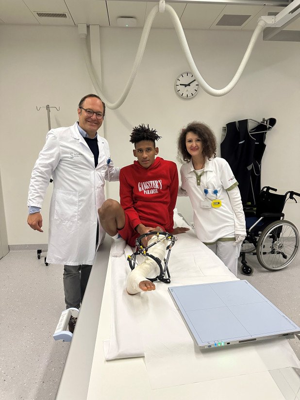 Eduardo mit Dr. Manner