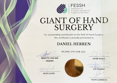 Giant of Hand Surgery