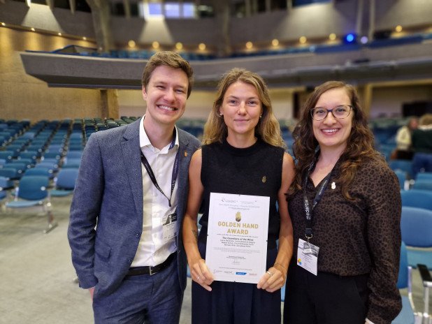 Gewinnerteam Golden Hand Award