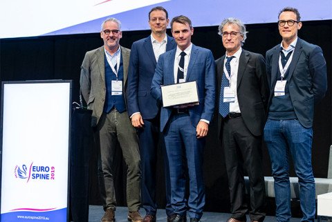Wirbelsäulenteam Schulthess Klinik EUROSPINE Best Podium Presentation Award