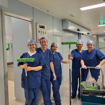 Gruppenbild Service-Team