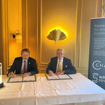 strategische Kooperation mit der Charité-Universitätsmedizin Berlin