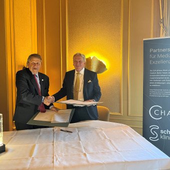 strategische Kooperation mit der Charité-Universitätsmedizin Berlin