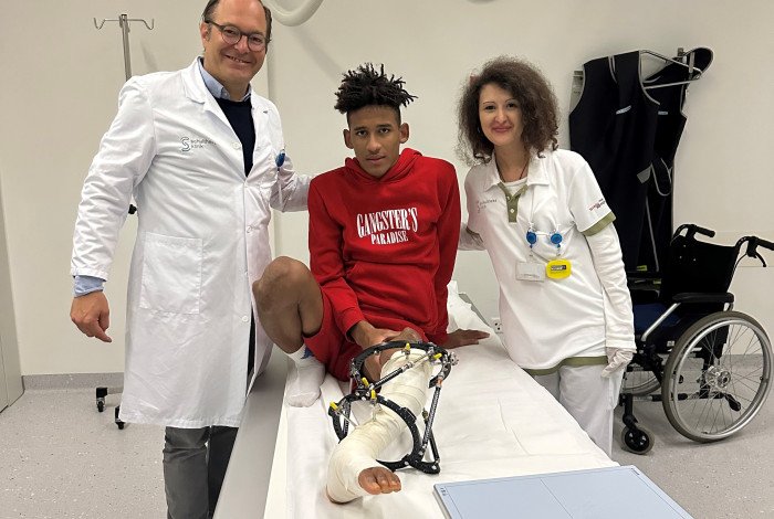 Eduardo mit Dr. Manner