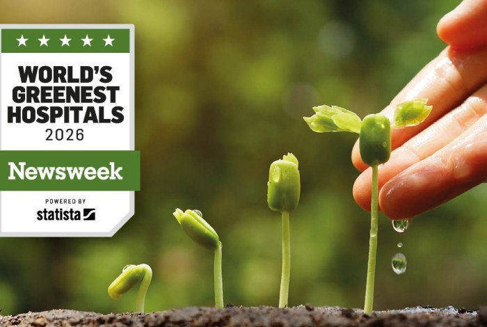 Zertifikat Newsweek Greenest Hospitals 2026