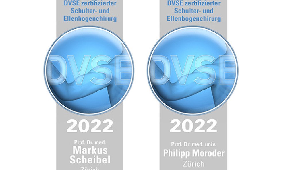 Label DVSE Zertifizierung Prof. Scheibel und Prof. Moroder