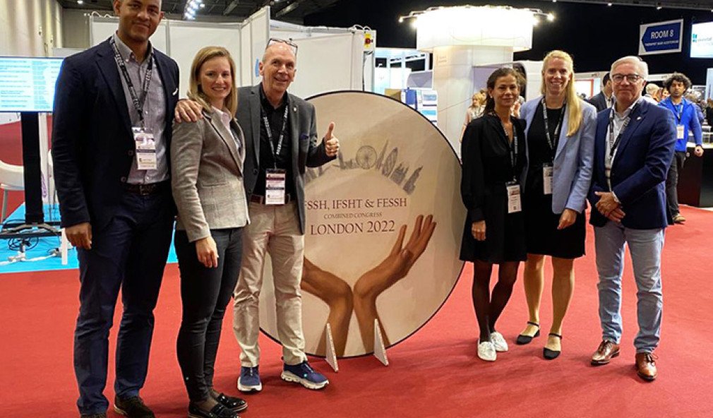 Gruppenbild Handchirurgie und Forschung am Welthandkongress