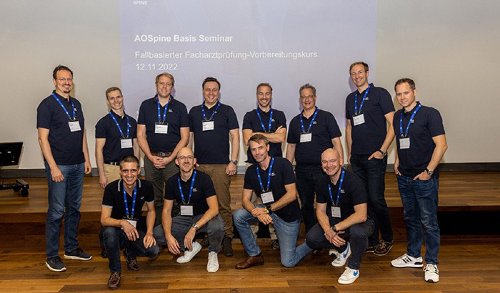Referenten AO Spine Fortbildung in der Schulthess Klinik