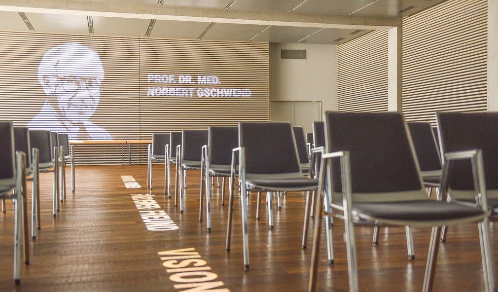 Das Gschwend Auditorium in der Schulthess Klinik