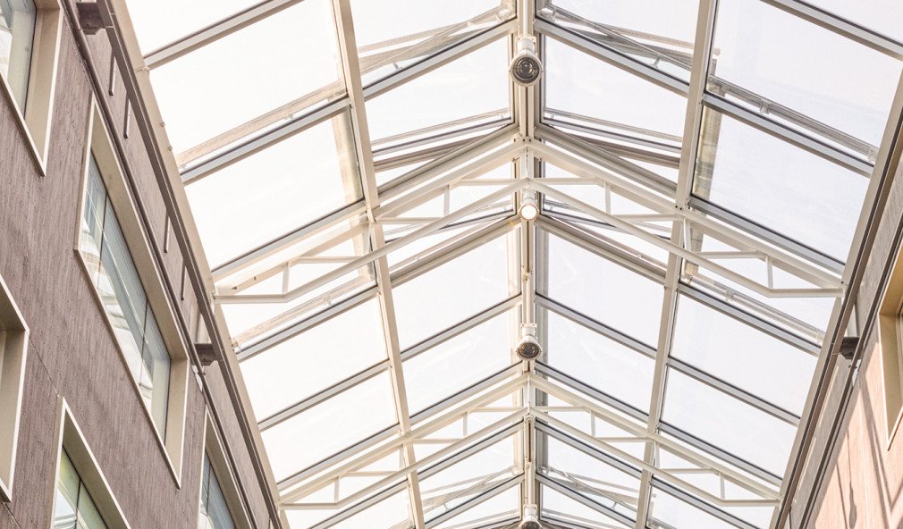 Abbildung eines Glasdaches