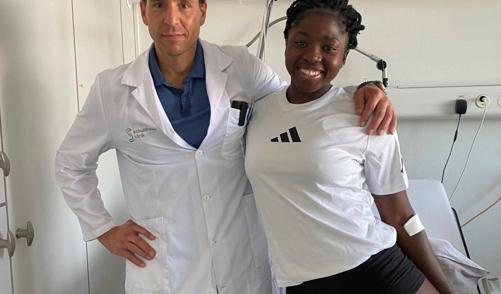 Prof. Dr. med. Gian Salzmann und Natacha Kouni 