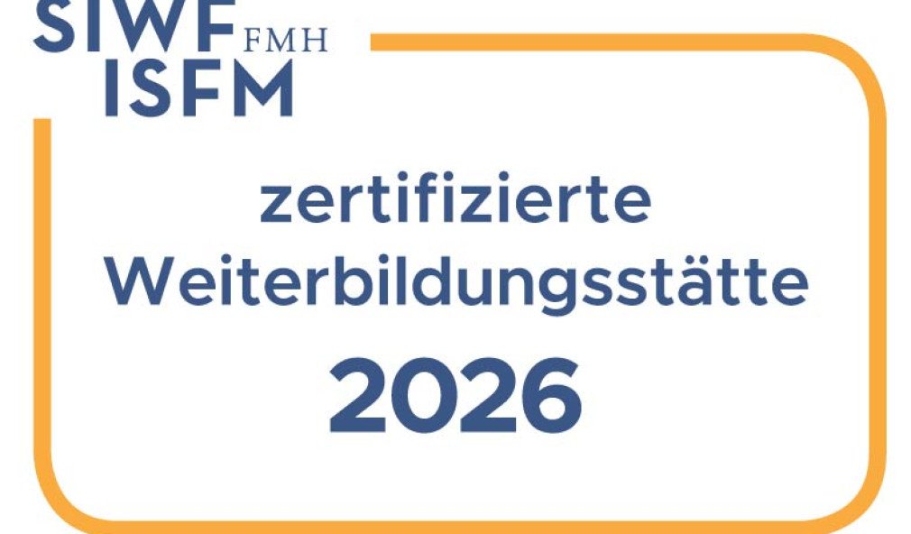 SIWF Zertifizierte Weiterbildungsstätte 2026