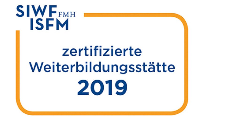 SIWF-zertifizierte Weiterbildungsstätte