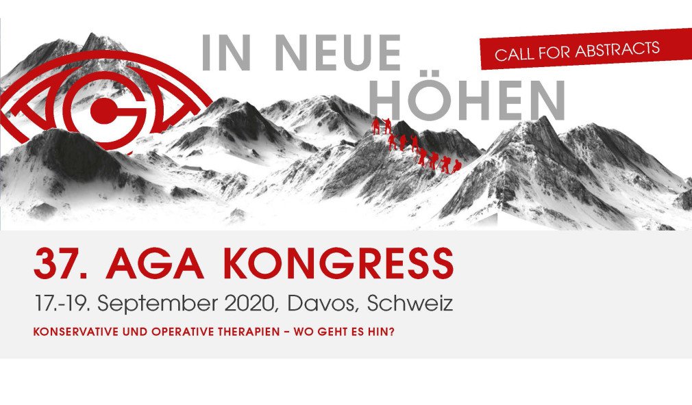 Flyer AGA Kongress in Davos