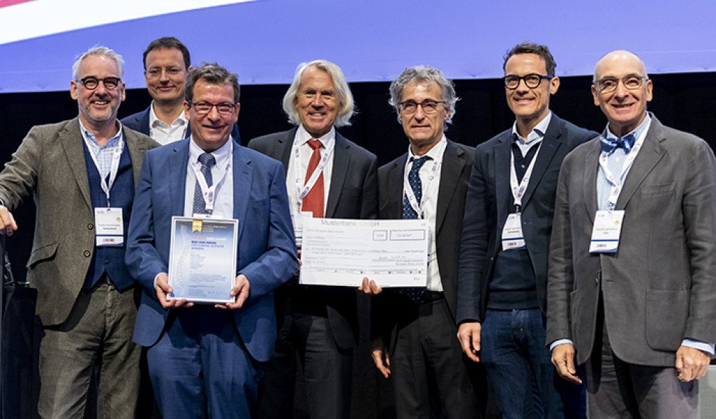 Wirbelsäulenteam der Schulthess Klinik bei der Verleihung des European Spine Journals