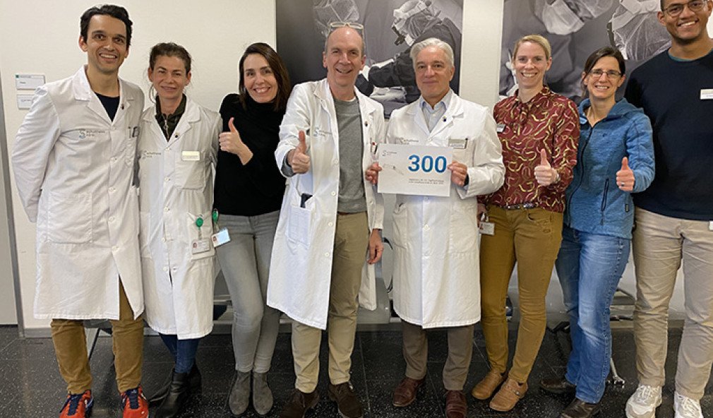 Handchirurgie- und Forschungsteam