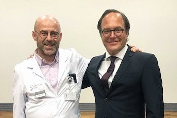 Dr. med. Rafael Velasco und Dr. med. univ. Hannes Manner