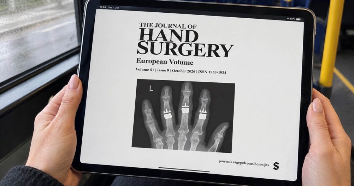 Schulthess-Patient auf dem Cover des «Journal of Hand Surgery ...