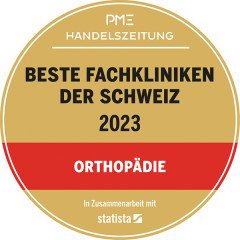 Label Beste Fachkliniken der Schweiz 2023
